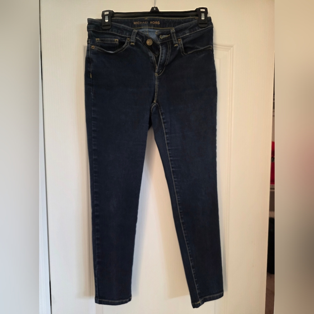 Michael Kors Dark Blue Skinny Jeans